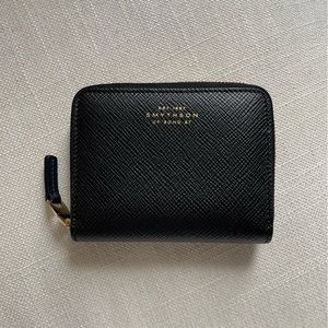 Smythson Panama Small Zip Around Purse